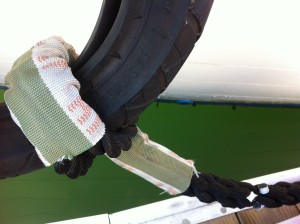 Chafe guarded eye splice